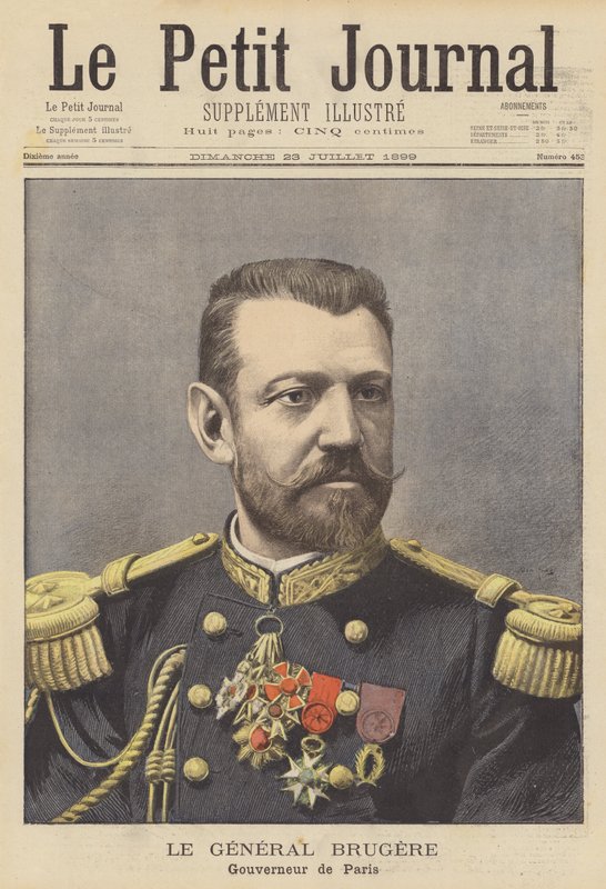 Général Brugère, gouverneur militaire de Paris - French School