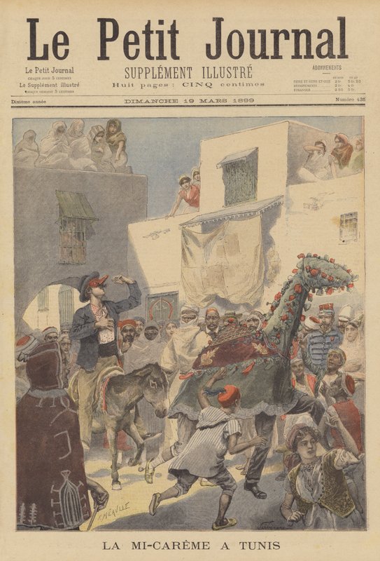 Carnaval de mi-carême à Tunis - French School