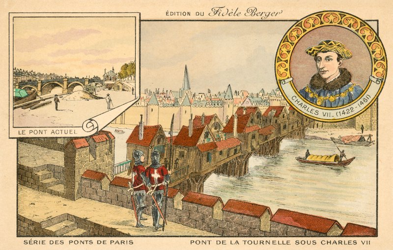 Pont de la Tournelle, Paris - French School