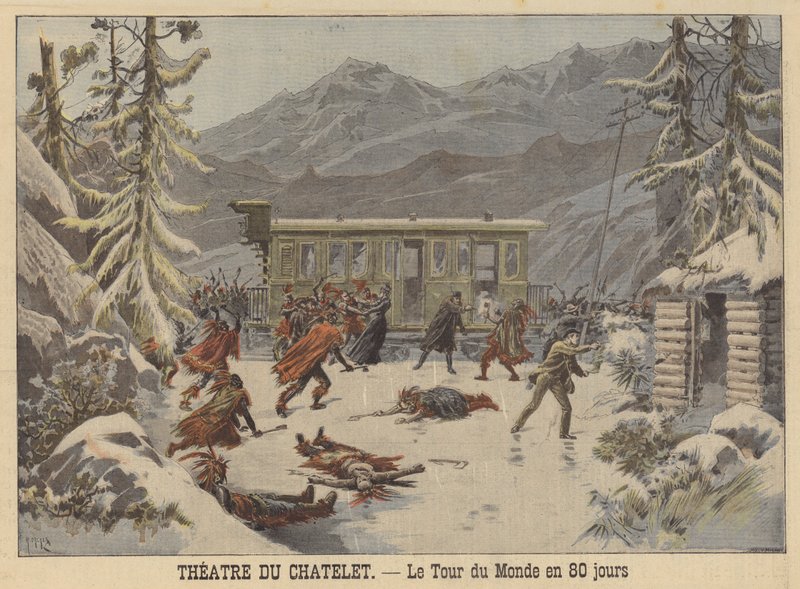 Production de Le Tour du monde en quatre-vingts jours au Théâtre du Châtelet - French School