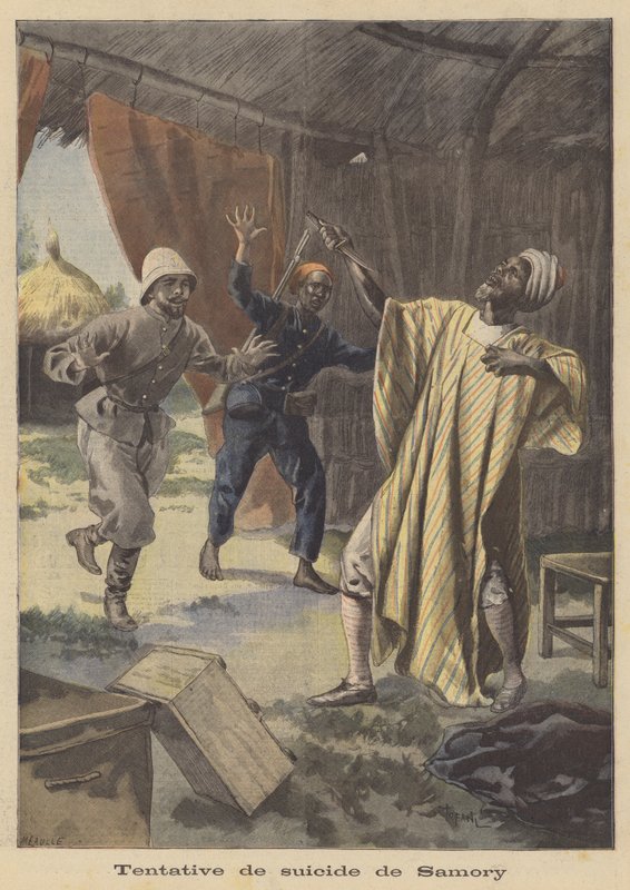 Tentative de suicide de Samory Touré - French School