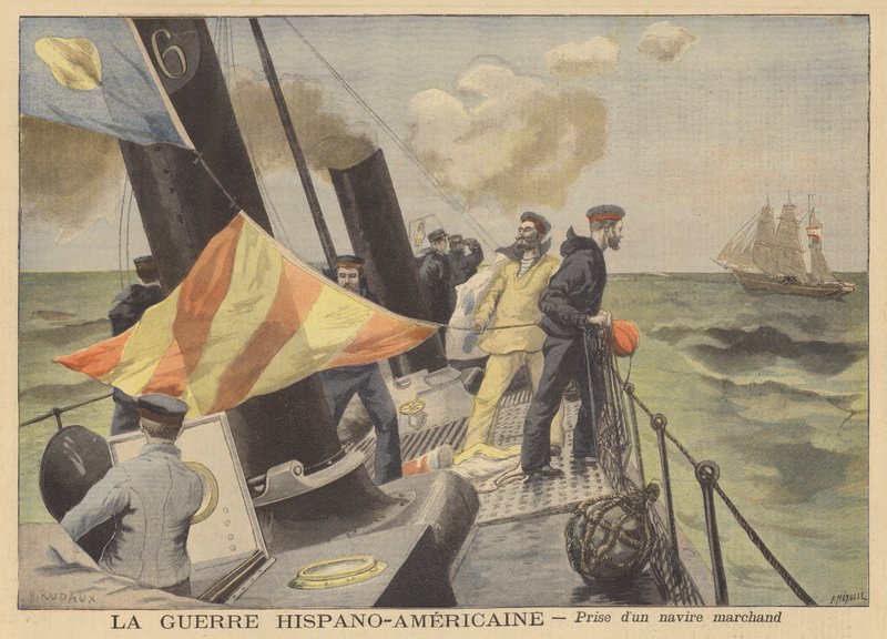La guerre hispano-américaine : capture d