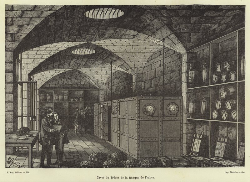Voûtes de la Banque de France - French School