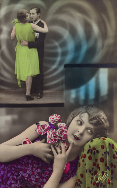 Jeune femme rêvant de danser avec un homme - French Photographer