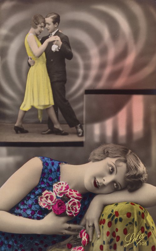 Jeune femme rêvant de danser avec un homme - French Photographer