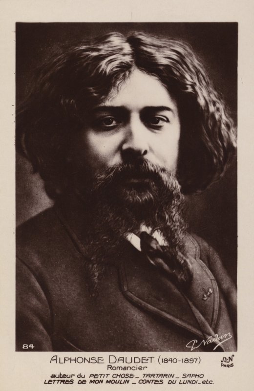 Alphonse Daudet (1840-1897), romancier français - French Photographer