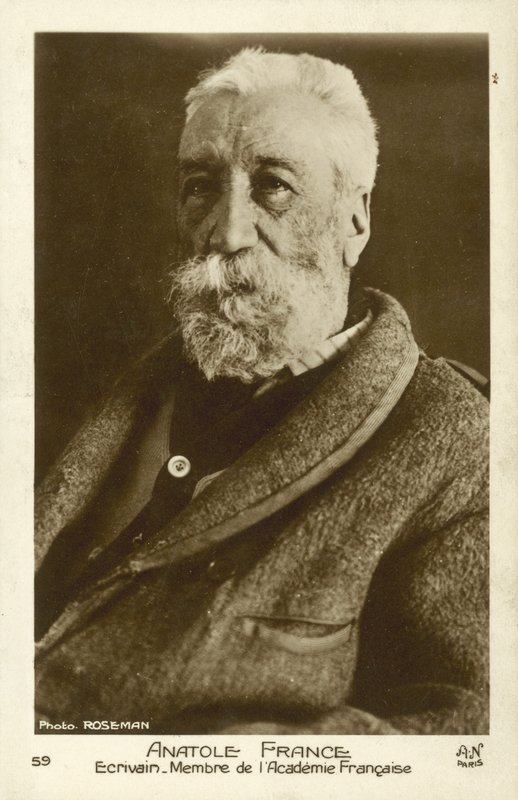 Anatole France, poète, journaliste et romancier français - French Photographer