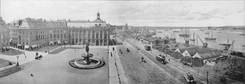 Bordeaux - La Bourse et le Port - French Photographer