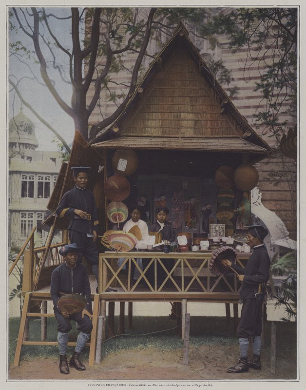 Hutte cambodgienne à l