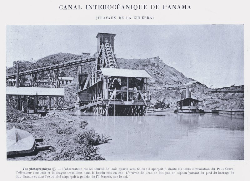 Canal interocéanique de Panama, travaux de la Culebra - French Photographer