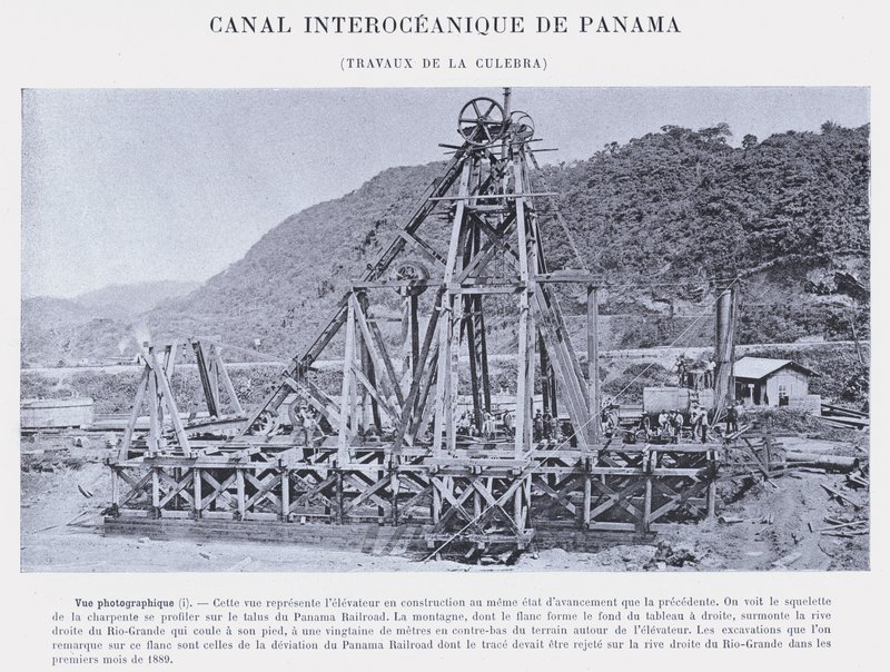 Canal interocéanique de Panama, travaux de la Culebra - French Photographer