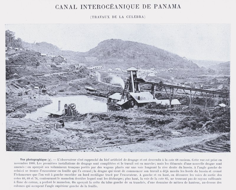 Canal Interocéanique de Panama, Travaux de La Culebra - French Photographer