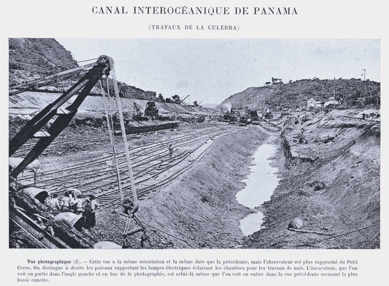 Canal Interocéanique de Panama, Travaux de La Culebra - French Photographer