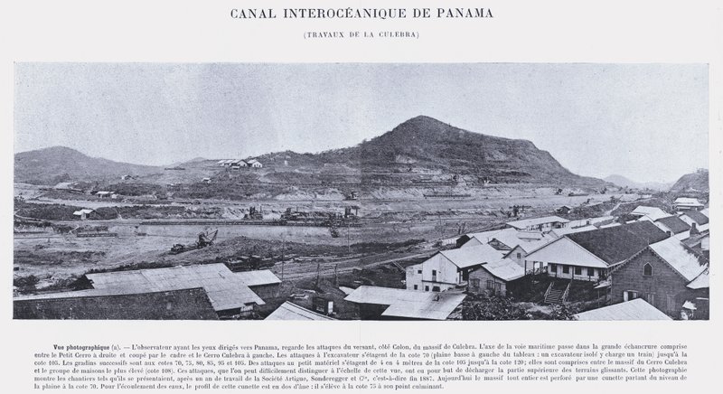 Canal Interocéanique de Panama, Travaux de La Culebra - French Photographer