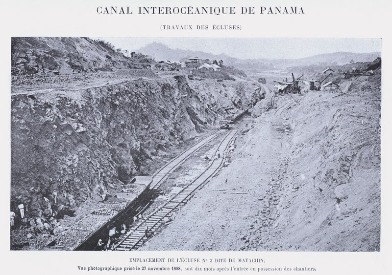 Canal interocéanique de Panama, travaux des écluses - French Photographer