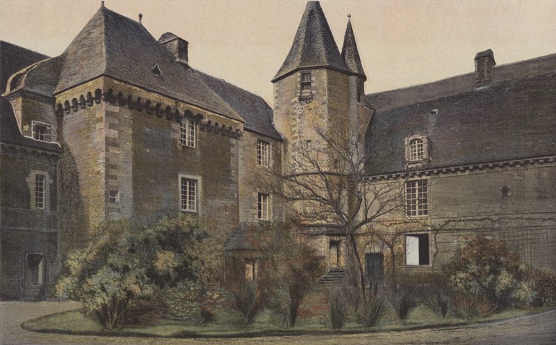 Carrouge, Château, Façade sur la cour - French Photographer
