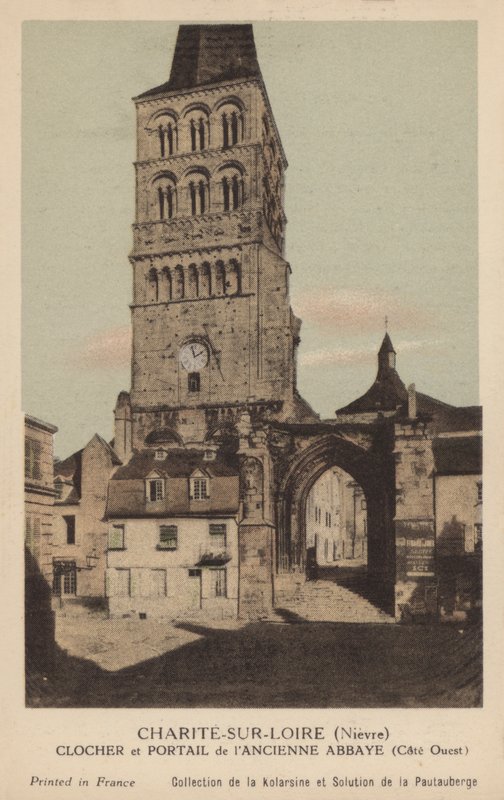 Charité-sur-Loire, Clocher et Portail de l