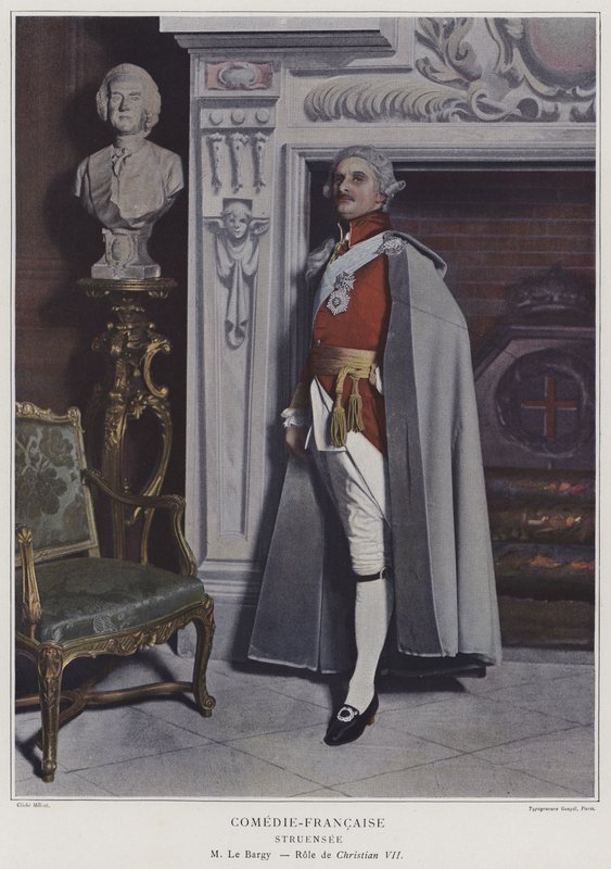 Charles le Bargy en Christian VII dans Struensee - French Photographer