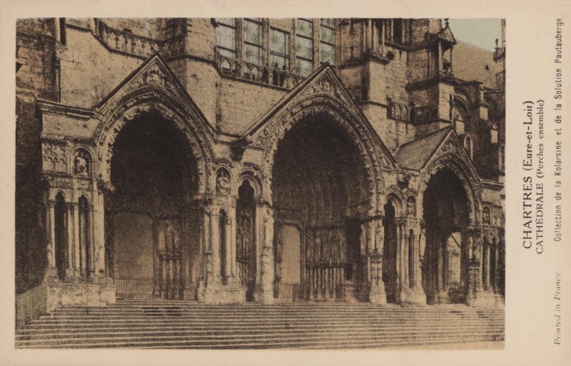 Chartres, Eure-et-Loir, Cathédrale, Porche Ensemble - French Photographer