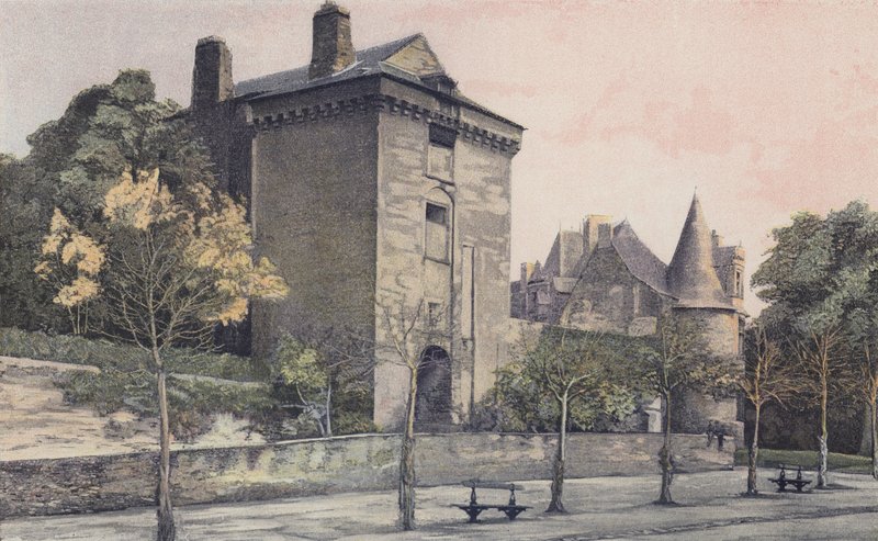 Châteaubriant, Donjon carré du vieux Château et Tour du Château neuf - French Photographer