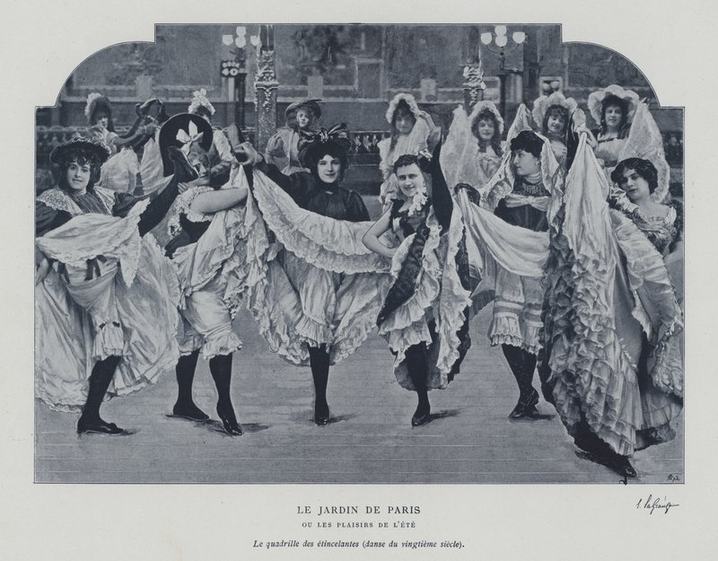 Danseurs au Jardin de Paris - French Photographer