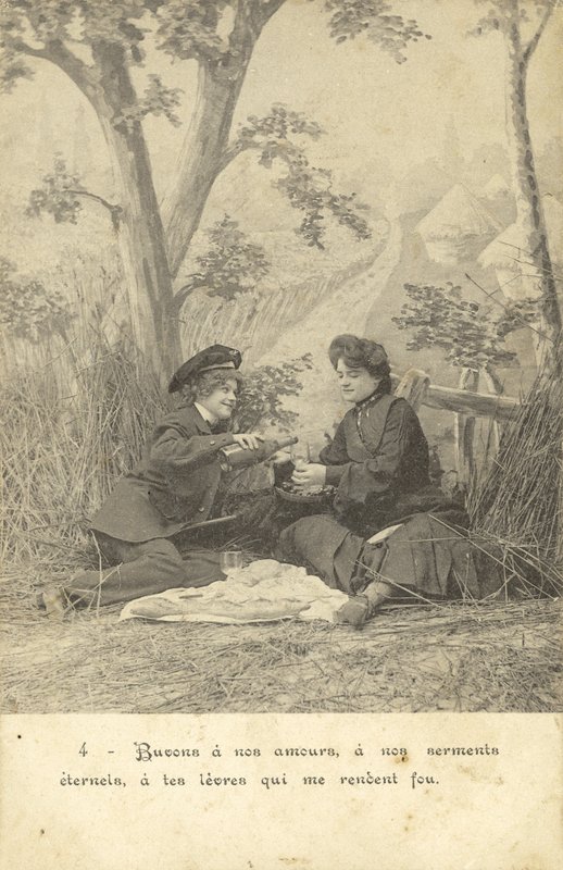 Amantes dans la campagne - French Photographer