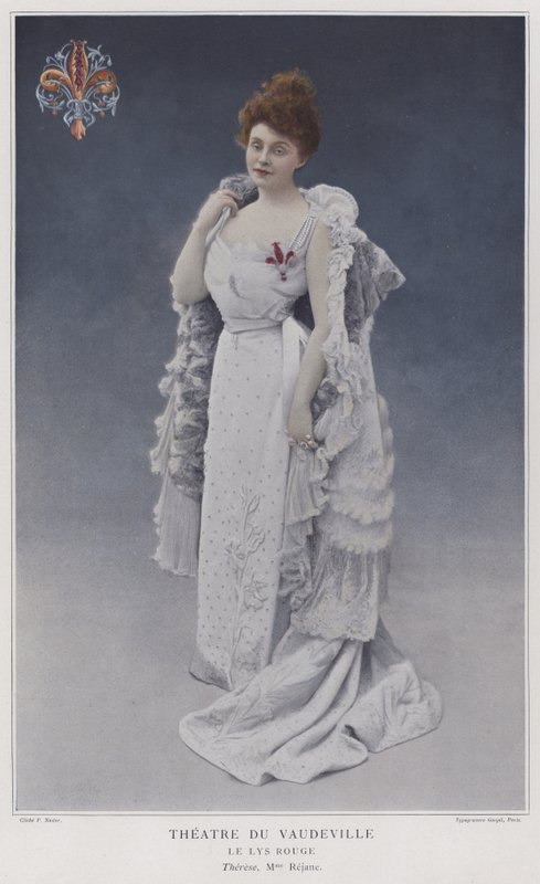 Gabrielle Rejane en Thérèse dans Le Lys Rouge - French Photographer