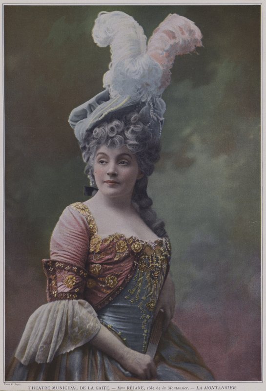 Gabrielle Rejane dans le rôle-titre de La Montansier - French Photographer
