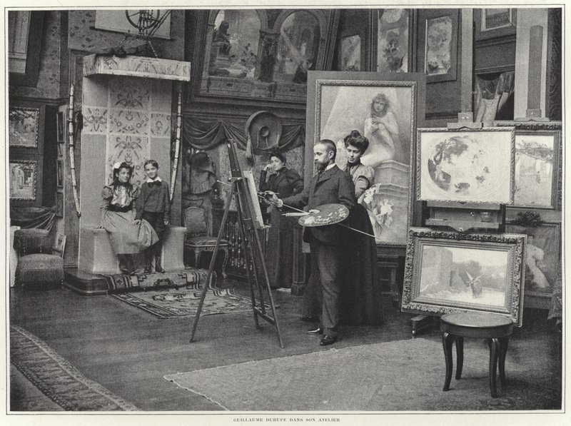 Guillaume Dubufe dans son atelier - French Photographer