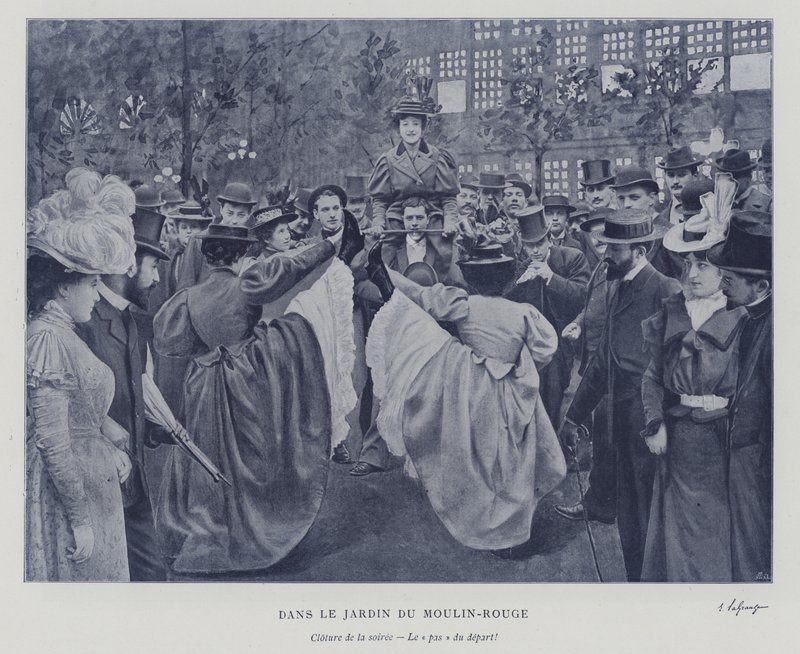 Dans le jardin du Moulin Rouge, Paris - French Photographer