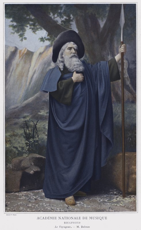 Jean-François Delmas en le Voyageur dans Siegfried - French Photographer
