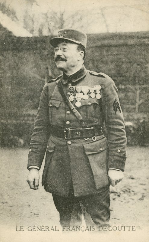 Jean-Marie Degoutte, général français de la Première Guerre mondiale - French Photographer