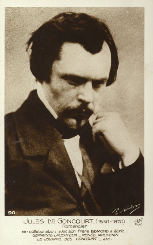 Jules de Goncourt (1830-1870), romancier français - French Photographer