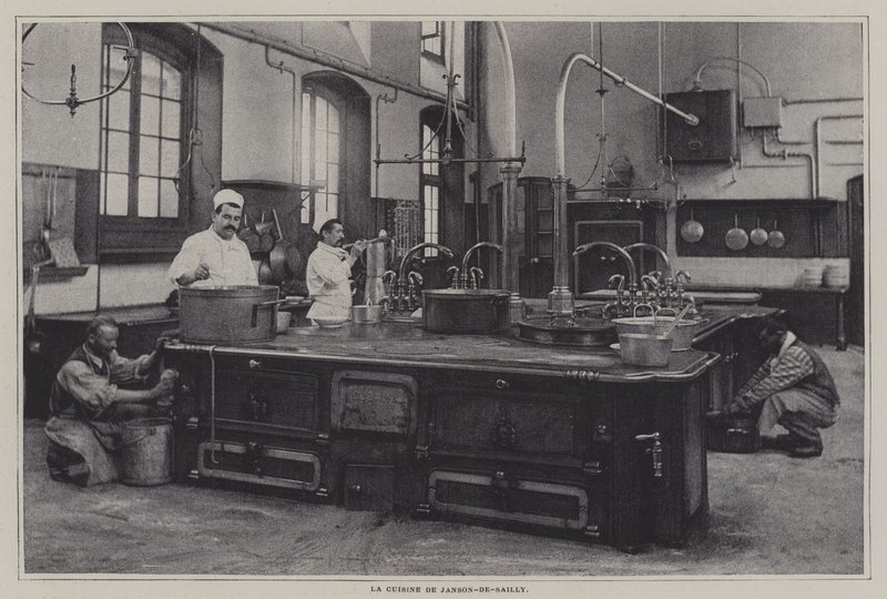 Cuisine du Lycée Janson-de-Sailly, Paris - French Photographer