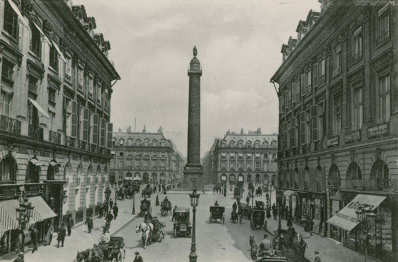 La Place Vendôme (photogravure) - French Photographer