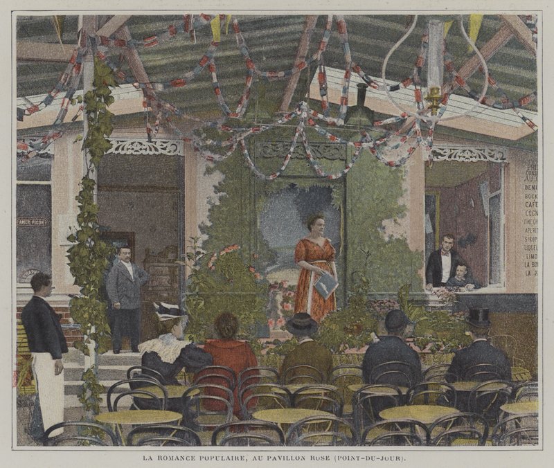 La Romance Populaire au Pavillon Rose, Point-du-Jour, Paris - French Photographer