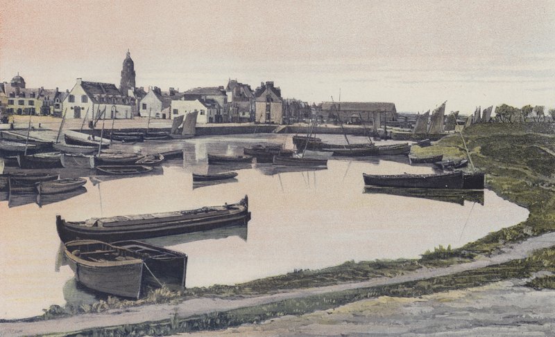 Le Croisic, Le port et le bassin du Trait - French Photographer