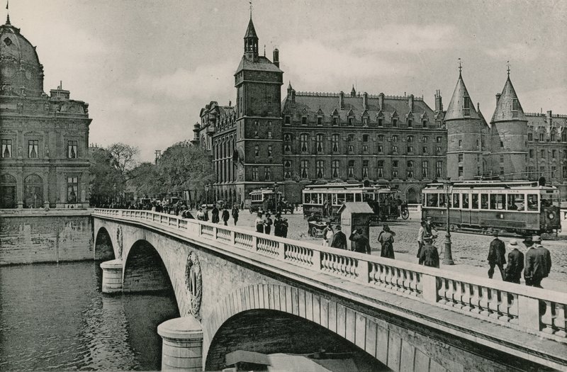 Le Pont au Change et le Palais de Justice (photogravure) - French Photographer