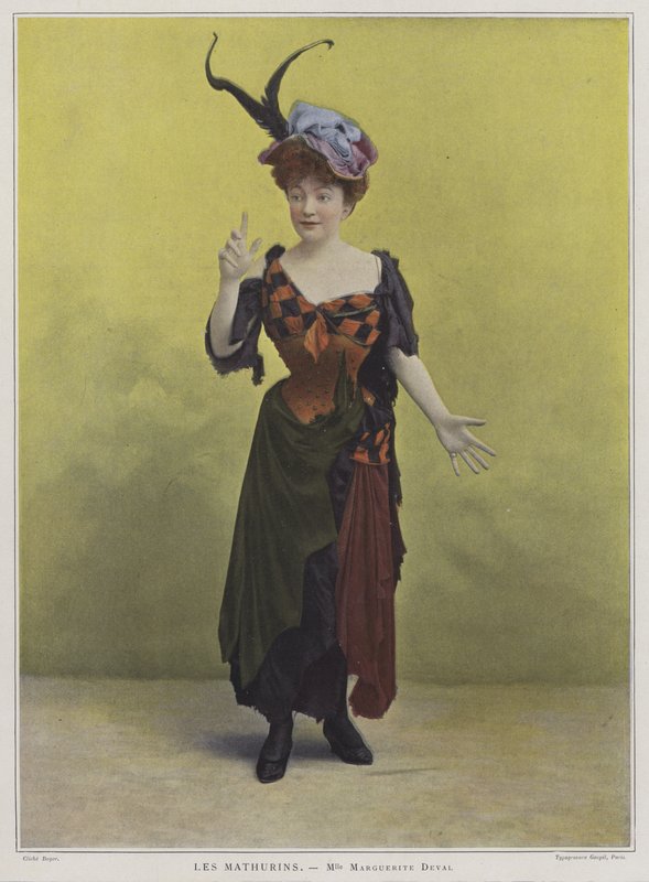 Marguerite Deval, actrice et chanteuse d