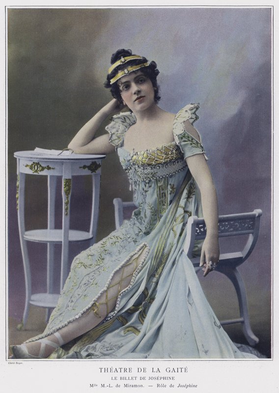 Marie-Louise de Miramon en Joséphine dans Le Billet de Joséphine - French Photographer