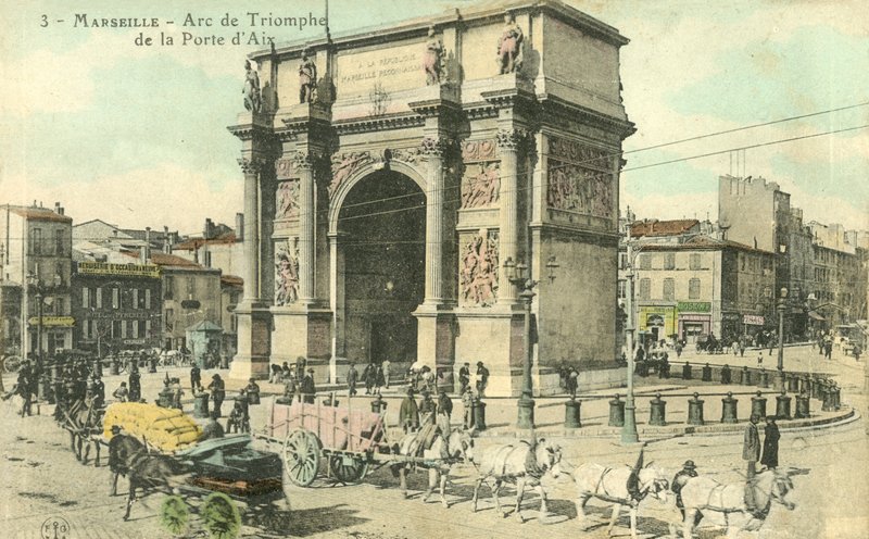 Marseille, Arc de Triomphe de la Porte d