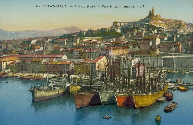 Marseille : Vieux Port, vue panoramique - French Photographer