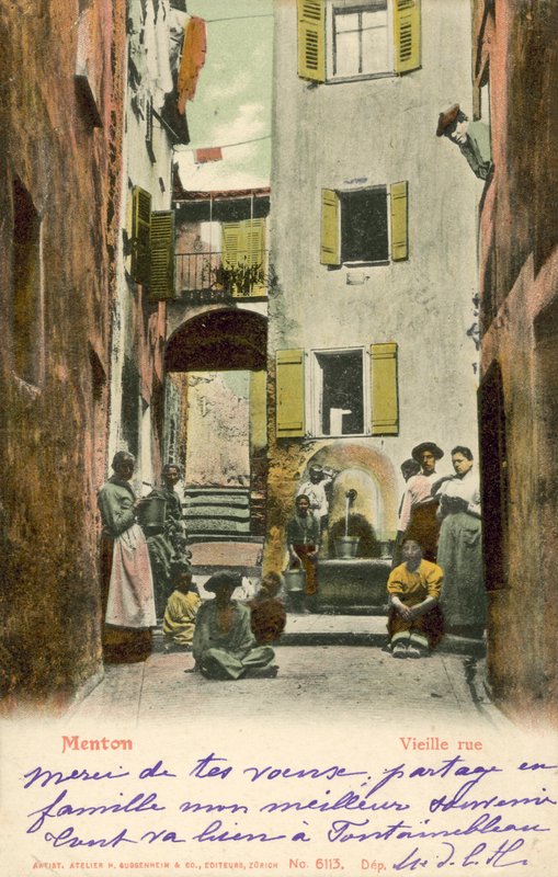 Menton, France, Vieille Rue - French Photographer