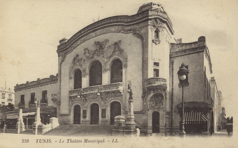 Théâtre municipal, Tunis, Tunisie - French Photographer