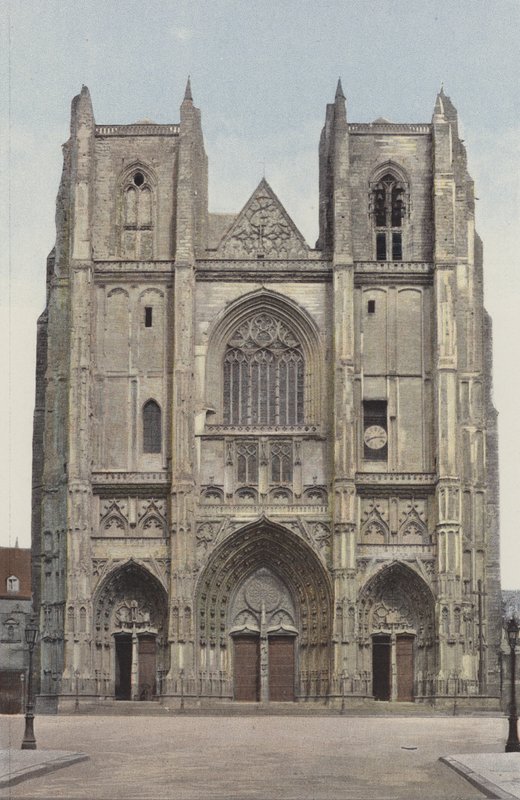 Nantes, Cathédrale, Façade O - French Photographer