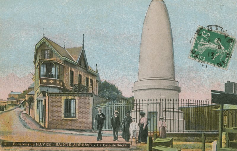 Pain de sucre à Sainte-Adresse près du Havre. Mausolée construit en mémoire de Charles Lefebvre-Desnouettes - French Photographer