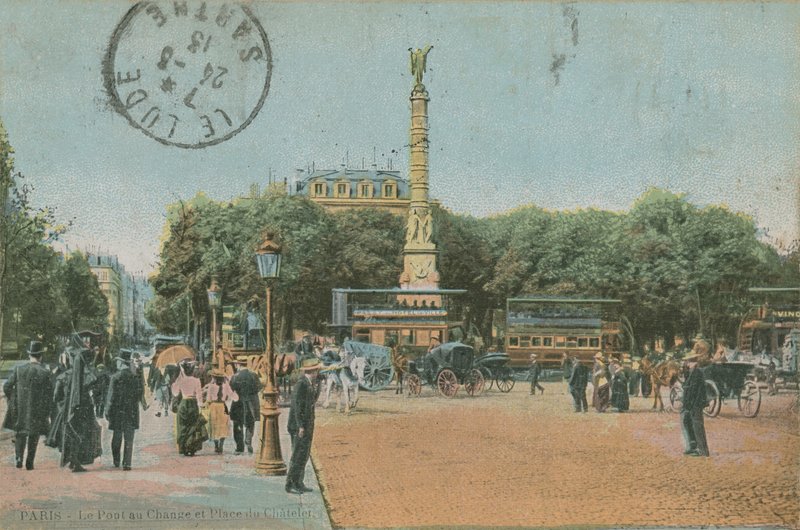 Paris - Pont au Change et Place du Châtelet - French Photographer