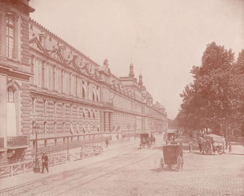 Paris : Palais du Louvre et des Tuileries, côté sud - French Photographer