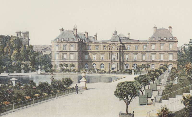 Paris, Palais du Luxembourg, Façade sur les jardins - French Photographer
