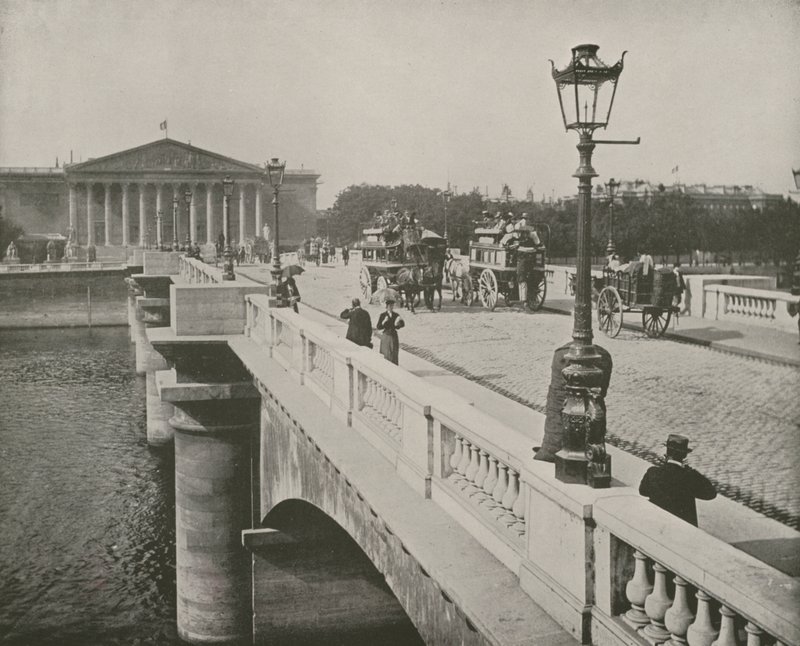 Paris : Pont de la Concorde et Chambre des députés - French Photographer